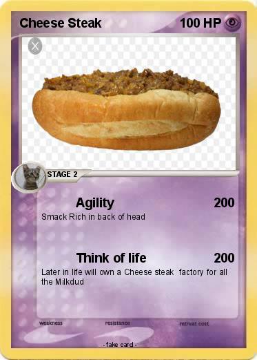 Pokemon Cheese Steak