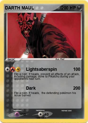 Pokemon DARTH MAUL