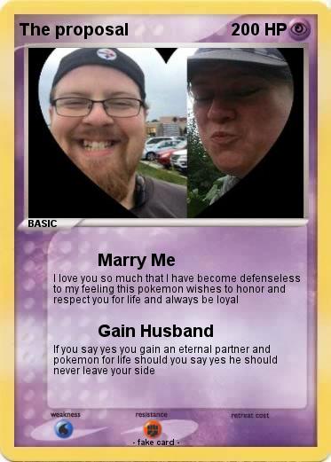 Pokemon The proposal