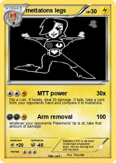 Pokemon mettatons legs
