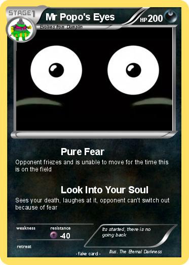 Pokemon Mr Popo's Eyes
