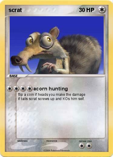 Pokemon scrat