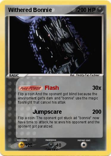 Pokemon Withered Bonnie