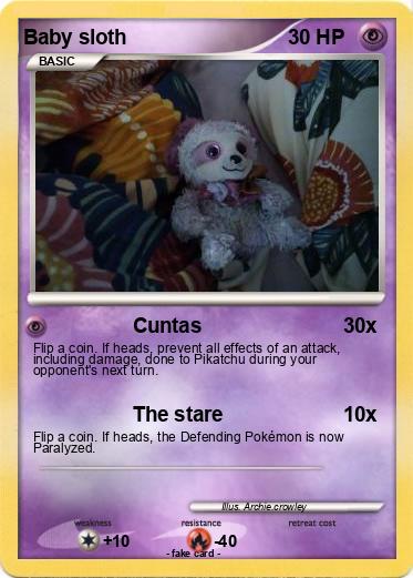 Pokemon Baby sloth