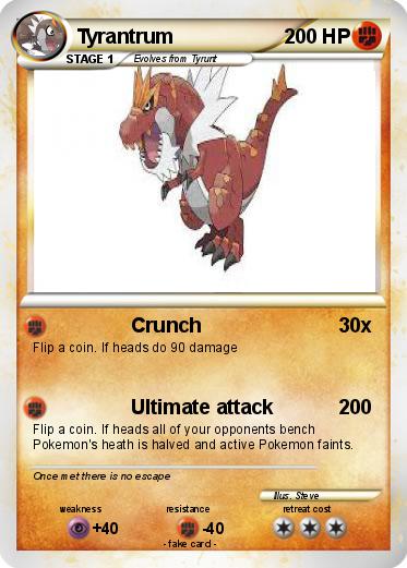 Pokemon Tyrantrum