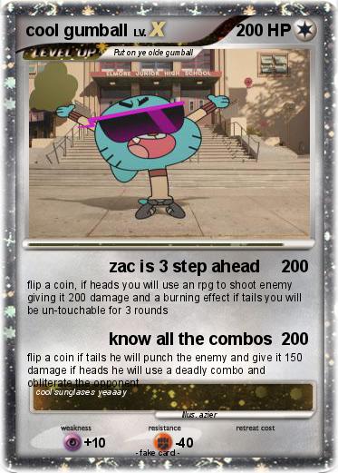 Pokemon cool gumball