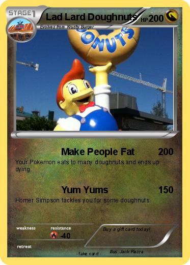Pokemon Lad Lard Doughnuts