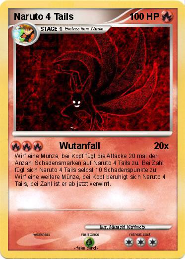 Pokemon Naruto 4 Tails