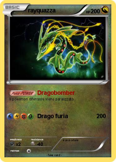 Pokemon rayquazza