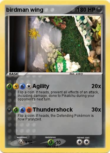 Pokemon birdman wing