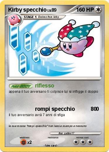 Pokemon Kirby specchio