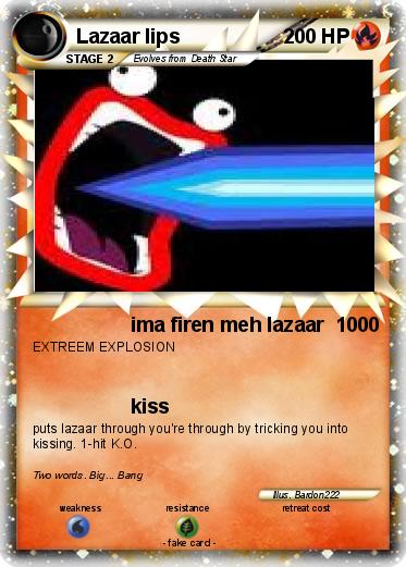 Pokemon Lazaar lips