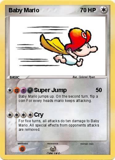 Pokemon Baby Mario