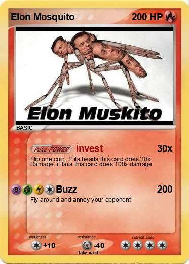Pokemon Elon Mosquito
