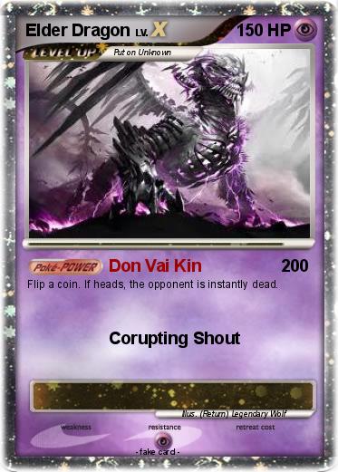 Pokemon Elder Dragon