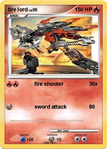 Pokemon fire lord