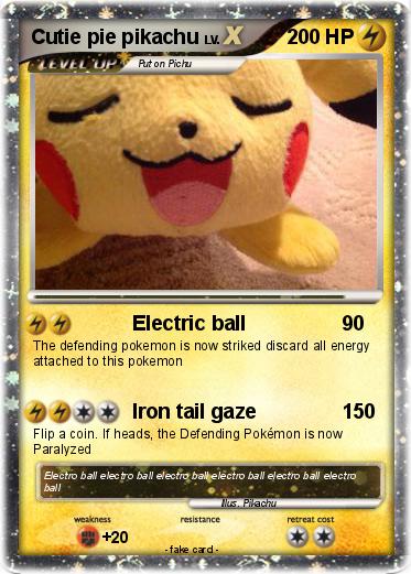Pokemon Cutie pie pikachu