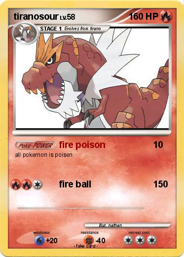 Pokemon tiranosour