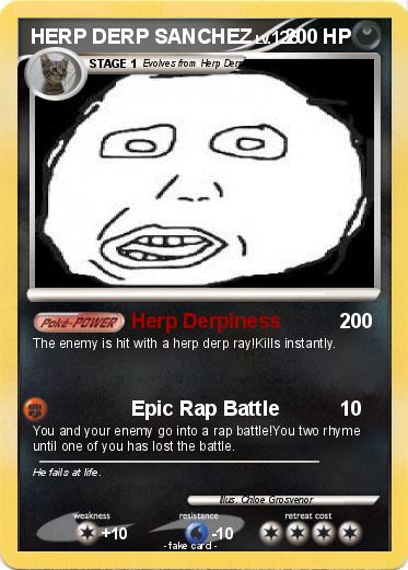 Pokemon HERP DERP SANCHEZ