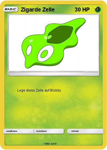Pokemon Zigarde Zelle
