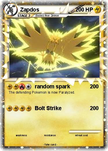 Pokemon Zapdos