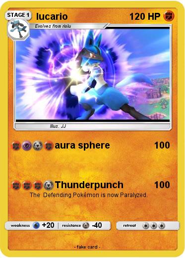 Pokemon lucario
