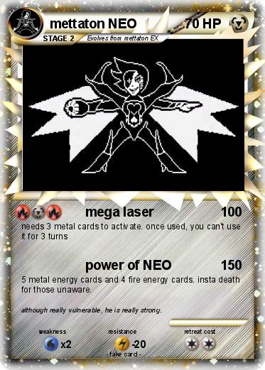 Pokemon mettaton NEO