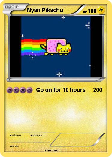 Pokemon Nyan Pikachu
