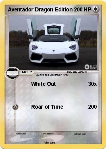 Pokemon Aventador Dragon Edition