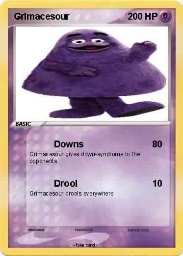 Pokemon Grimacesour