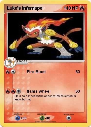 Pokemon Luke's Infernape