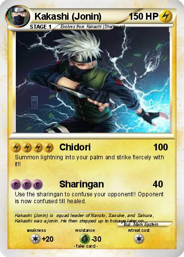 Pokemon Kakashi (Jonin)