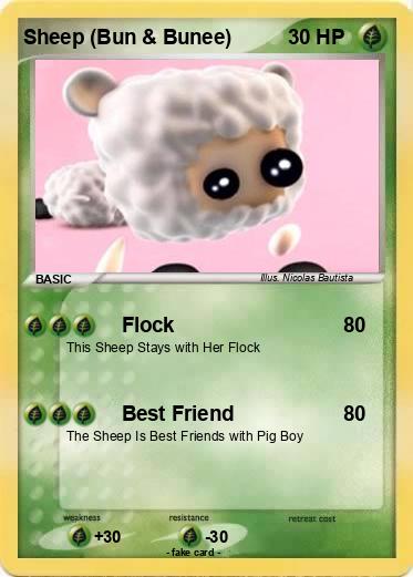 Pokemon Sheep (Bun & Bunee)