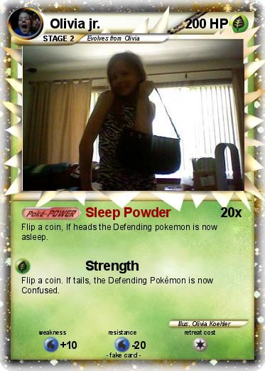 Pokemon Olivia jr.