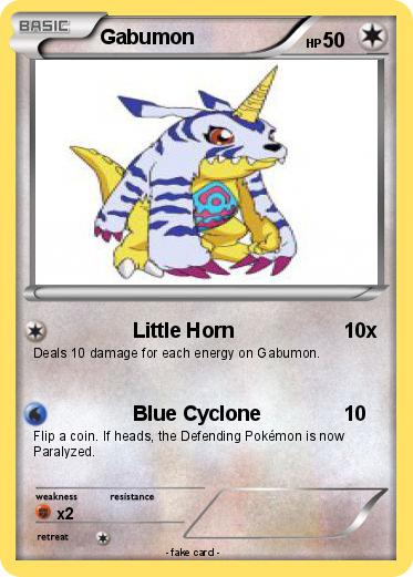 Pokemon Gabumon
