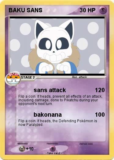 Pokemon BAKU SANS