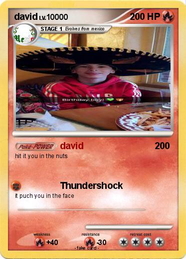 Pokemon david