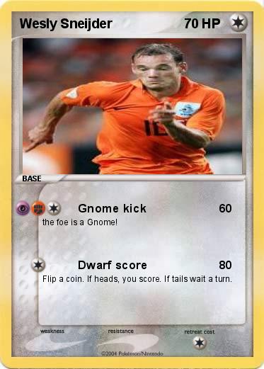 Pokemon Wesly Sneijder