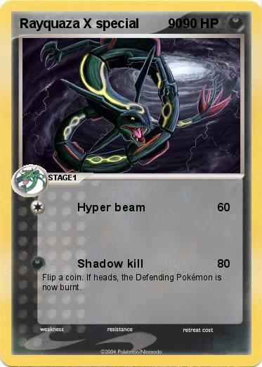 Pokemon Rayquaza X special        90