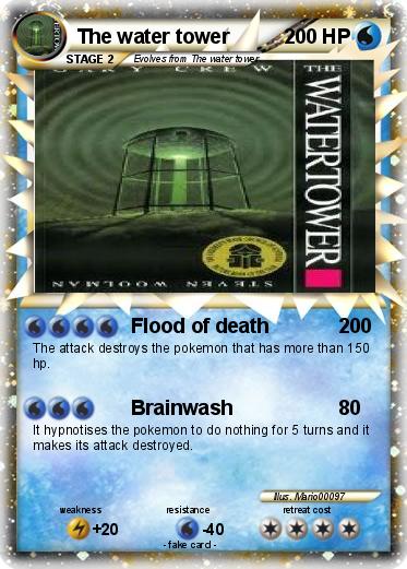 Pokemon The water tower