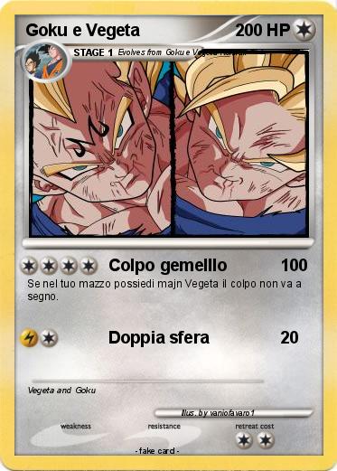 Pokemon Goku e Vegeta