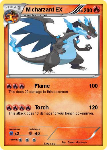 Pokemon M charzard EX