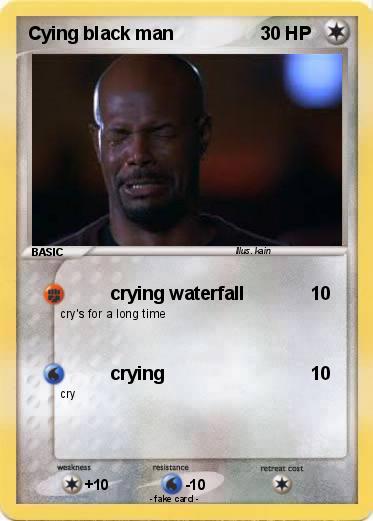 Pokemon Cying black man