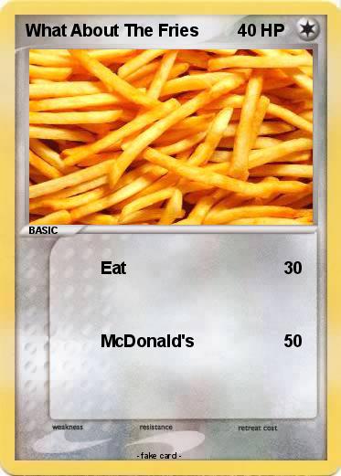 Pokemon What About The Fries