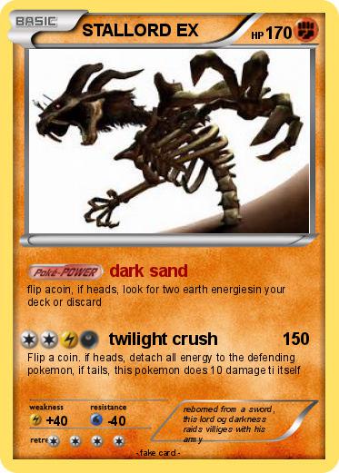 Pokemon STALLORD EX
