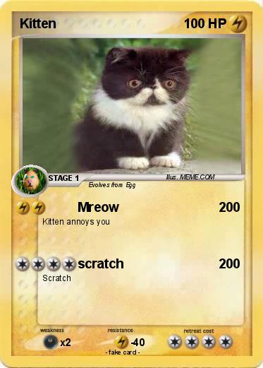 Pokemon Kitten