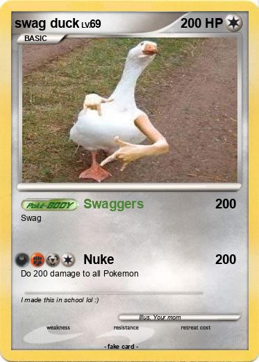 Pokemon swag duck