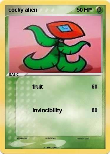 Pokemon cocky alien