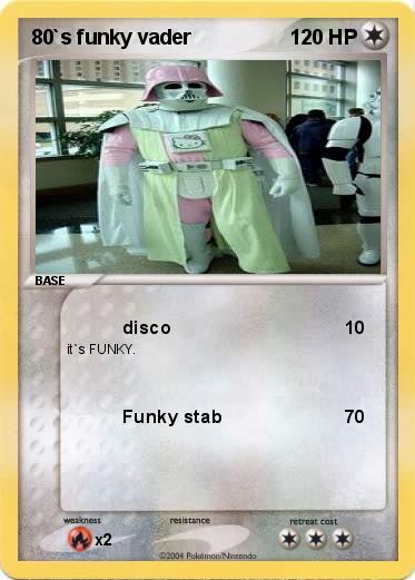 Pokemon 80`s funky vader  