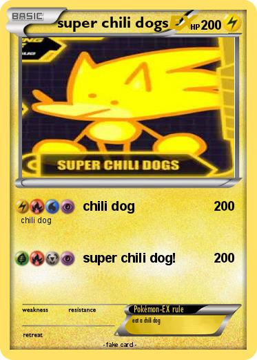 Pokemon super chili dogs